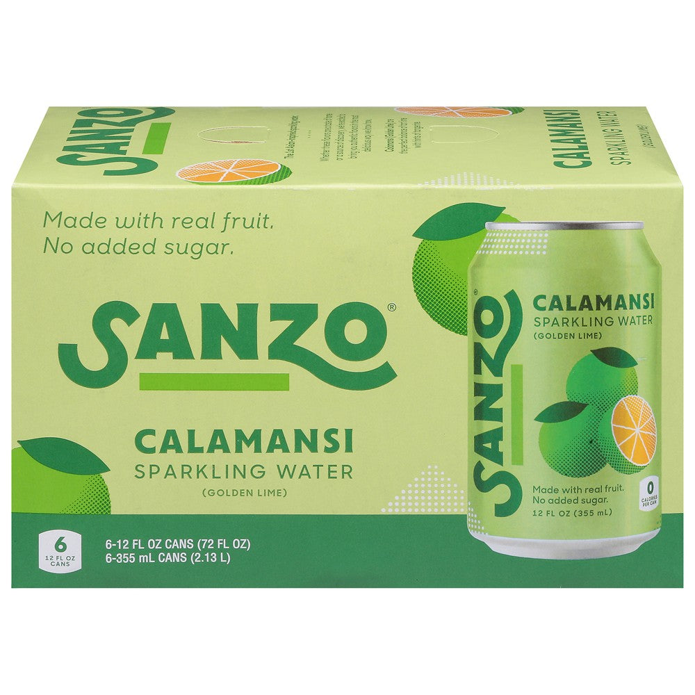 Sanzo - Sparkling Wtr Calamansi - Case of 4-6/12 FZ