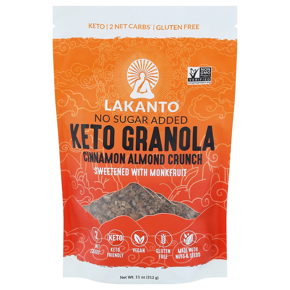 Lakanto - Granola Cinn Alm Crunch - Case of 8-11 OZ