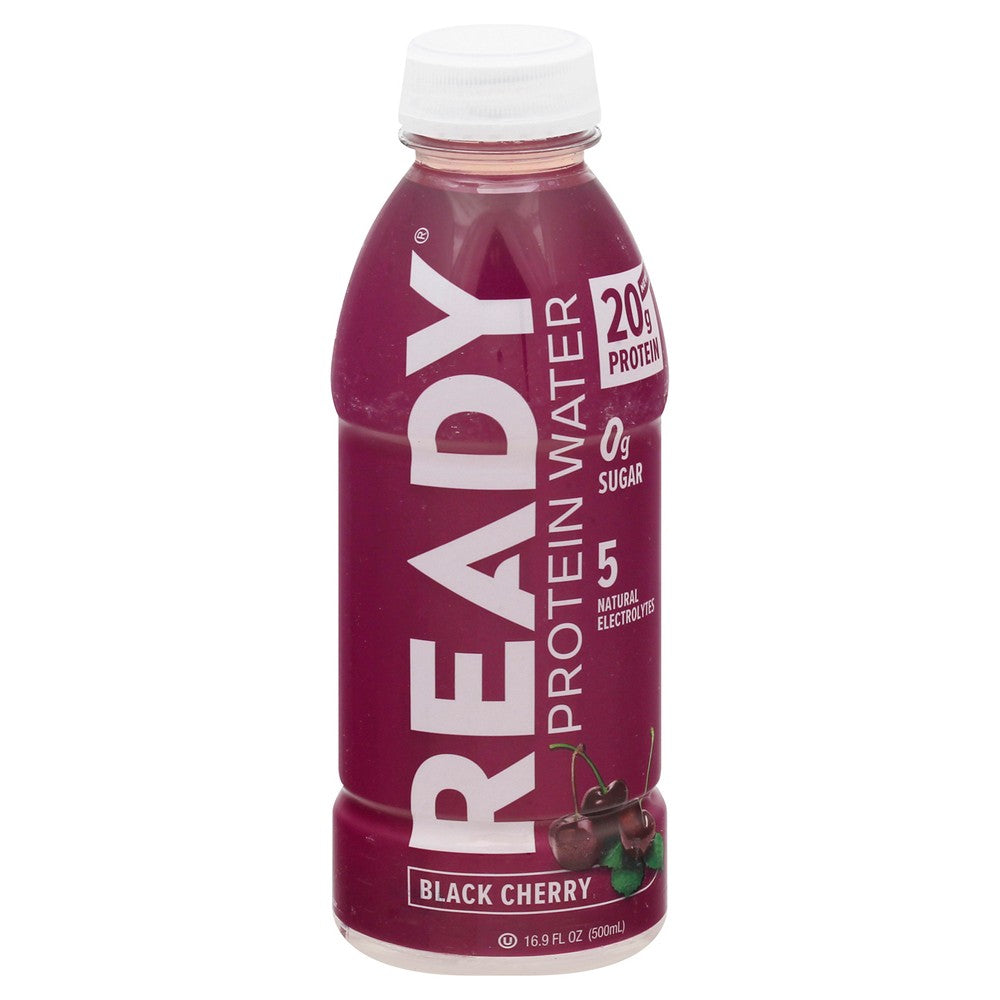 Ready Water - Water Protein Blk Cherry - Case of 12-16.9 FZ