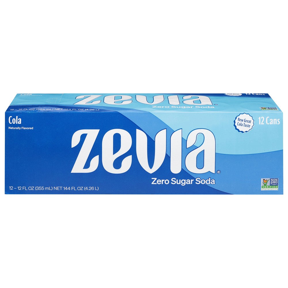 Zevia - Soda Cola - Case of 2-12/12 FZ