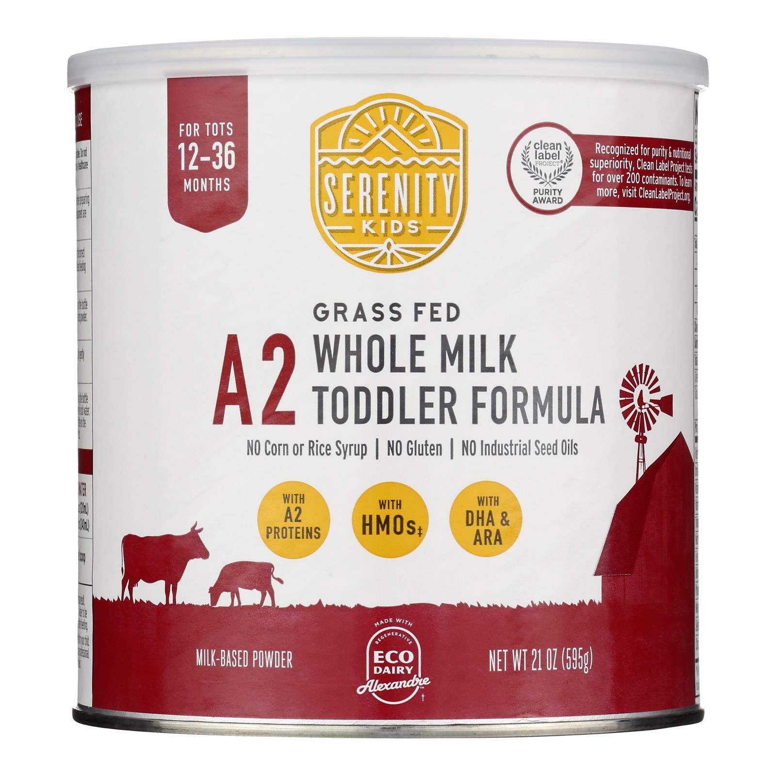 Serenity Kids - Formula Todd.a2 Whole Milk - 1 Each-21 Ounce