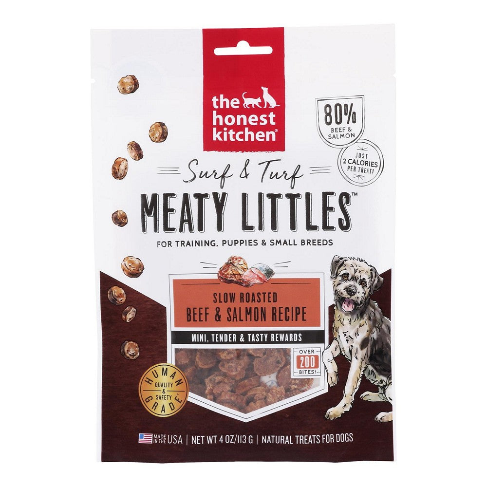 The Honest Kitchen - Meaty Littles Beef Salmon - Case of 6-4 OZ