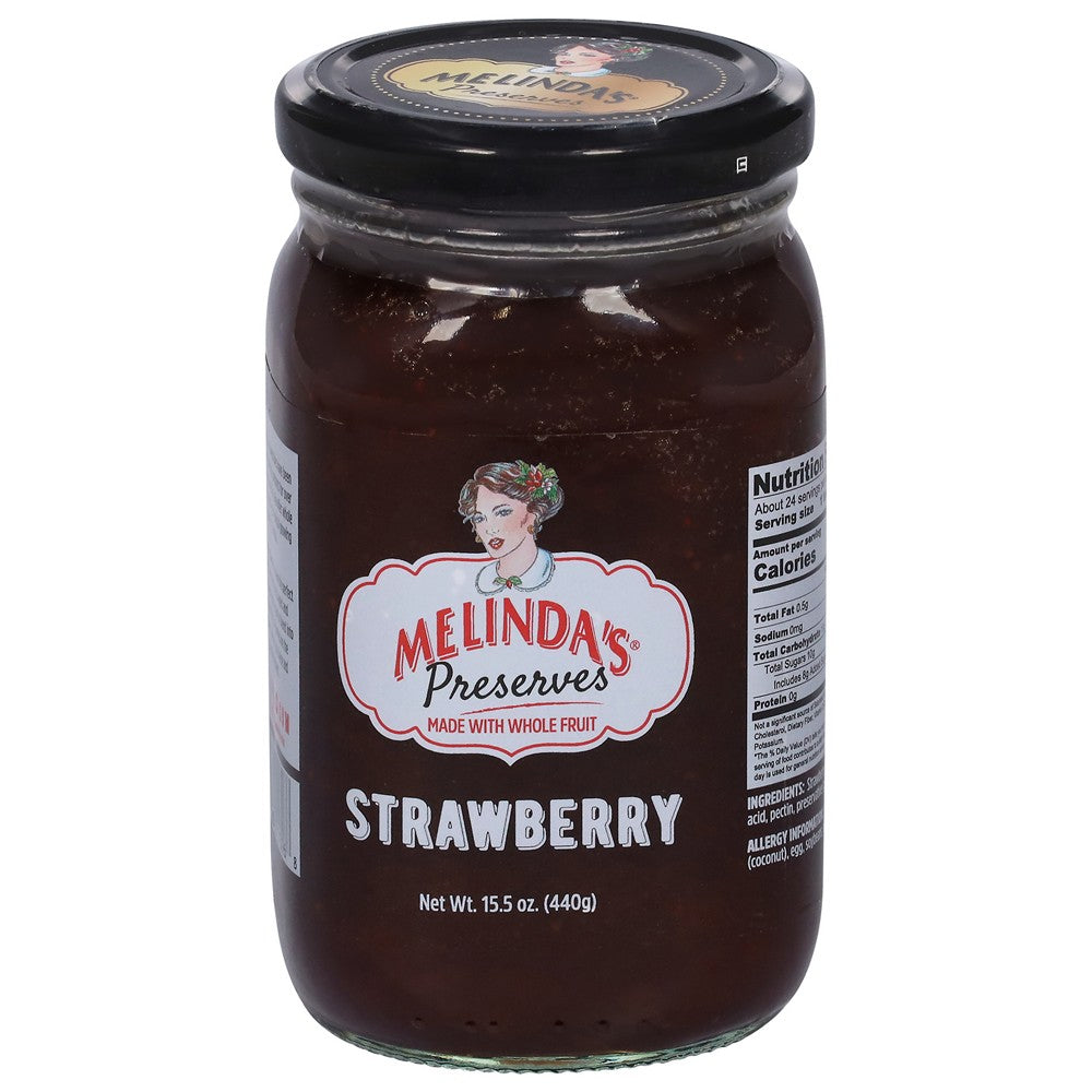 Melinda's - Preserves Strawberry - Case of 6-15.5 OZ