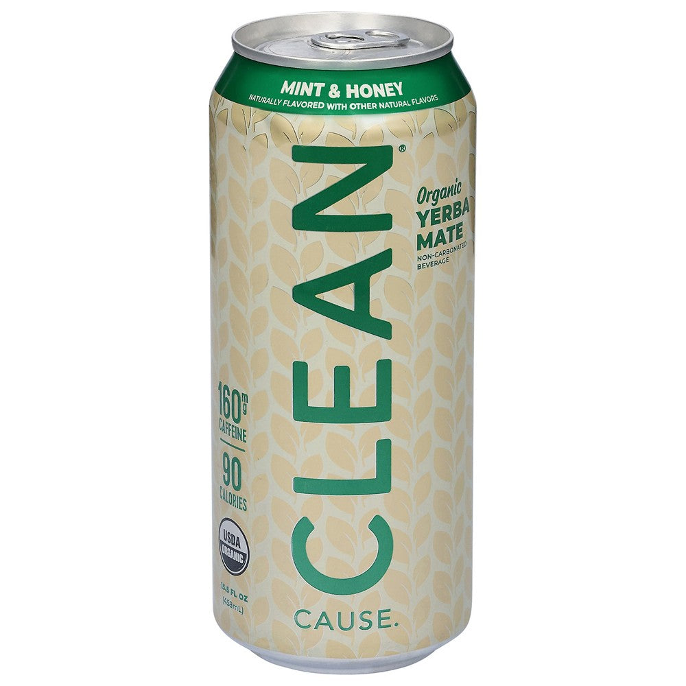 Clean Cause - Yerba Mate Og2 Mnt Hony - Case of 12-15.5 FZ