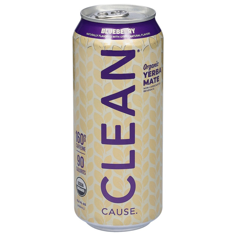 Clean Cause - Yerba Mate Og2 Blubry - Case of 12-15.5 FZ
