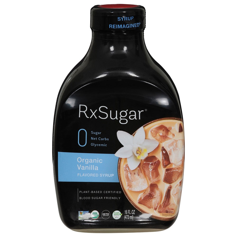 Rxsugar - Syrup Og2 Vanilla - Case of 6-16 FZ