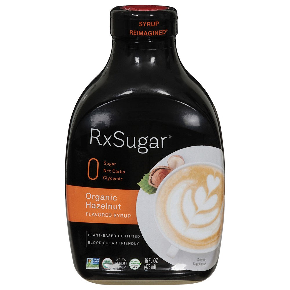 Rxsugar - Syrup Og2 Hazelnut - Case of 6-16 FZ