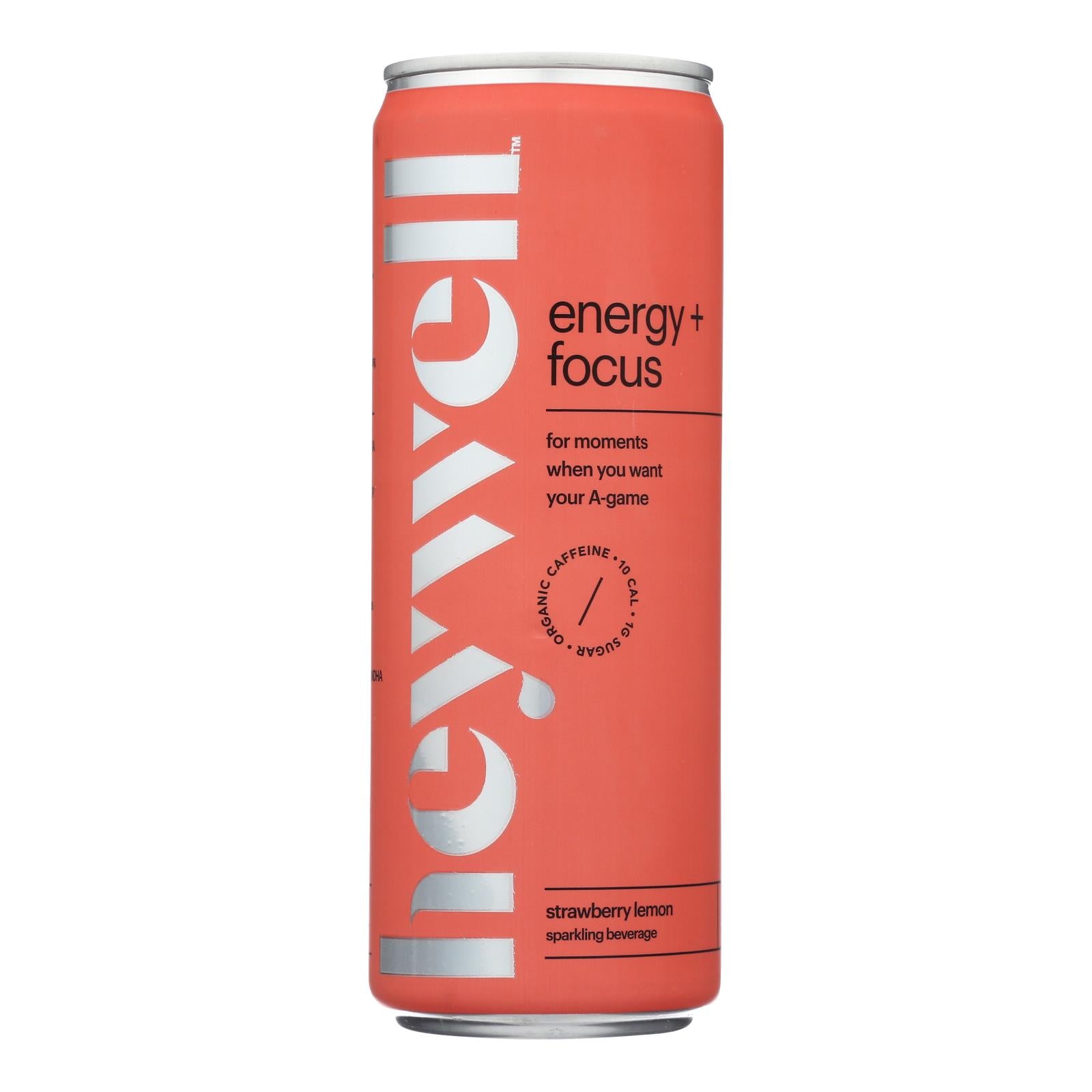 Heywell - Sparkling Energy Fcus Strwb Lm - Case of 12-12 FZ