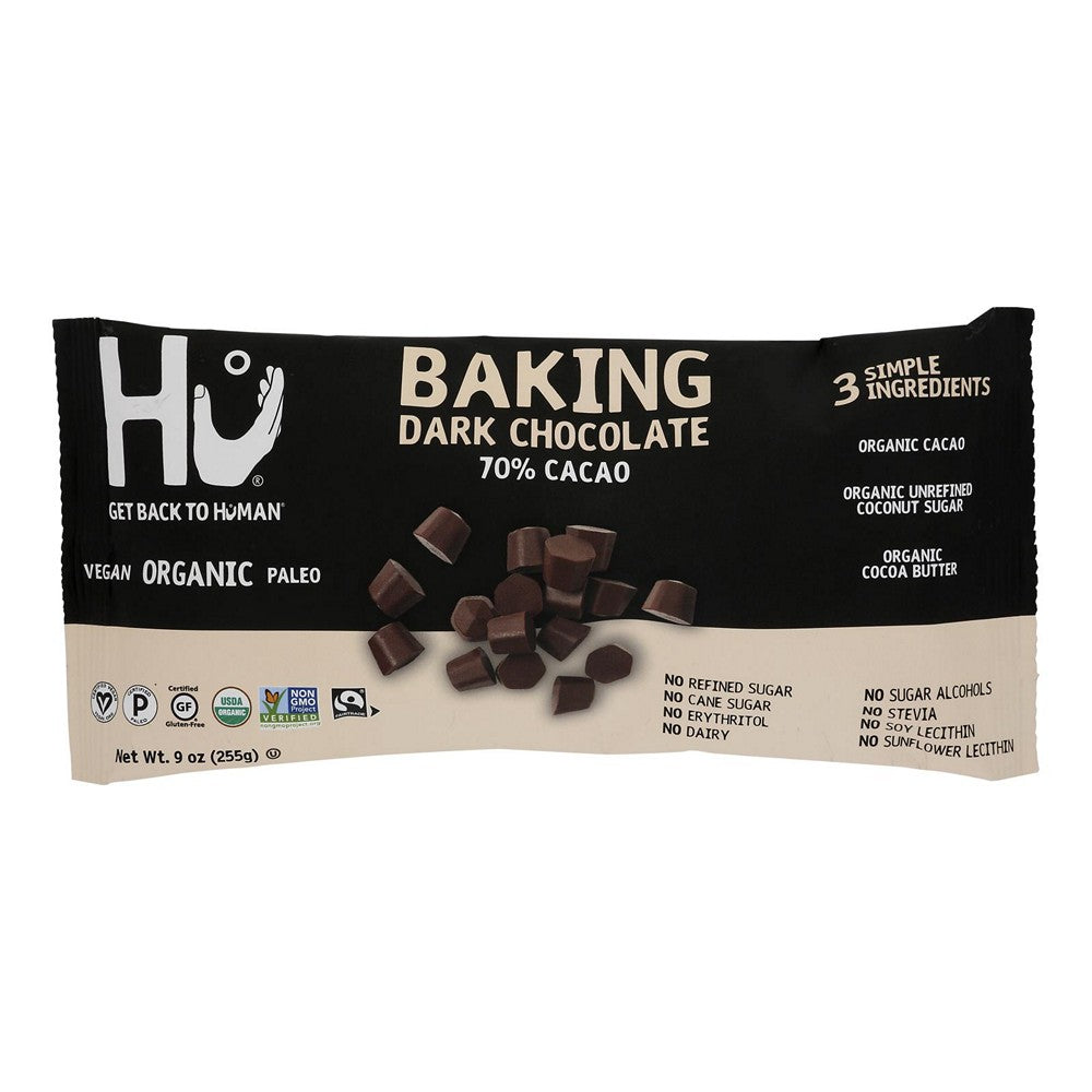 Hu - Baking Gems Og2 Dark Choc - Case of 12-9 OZ