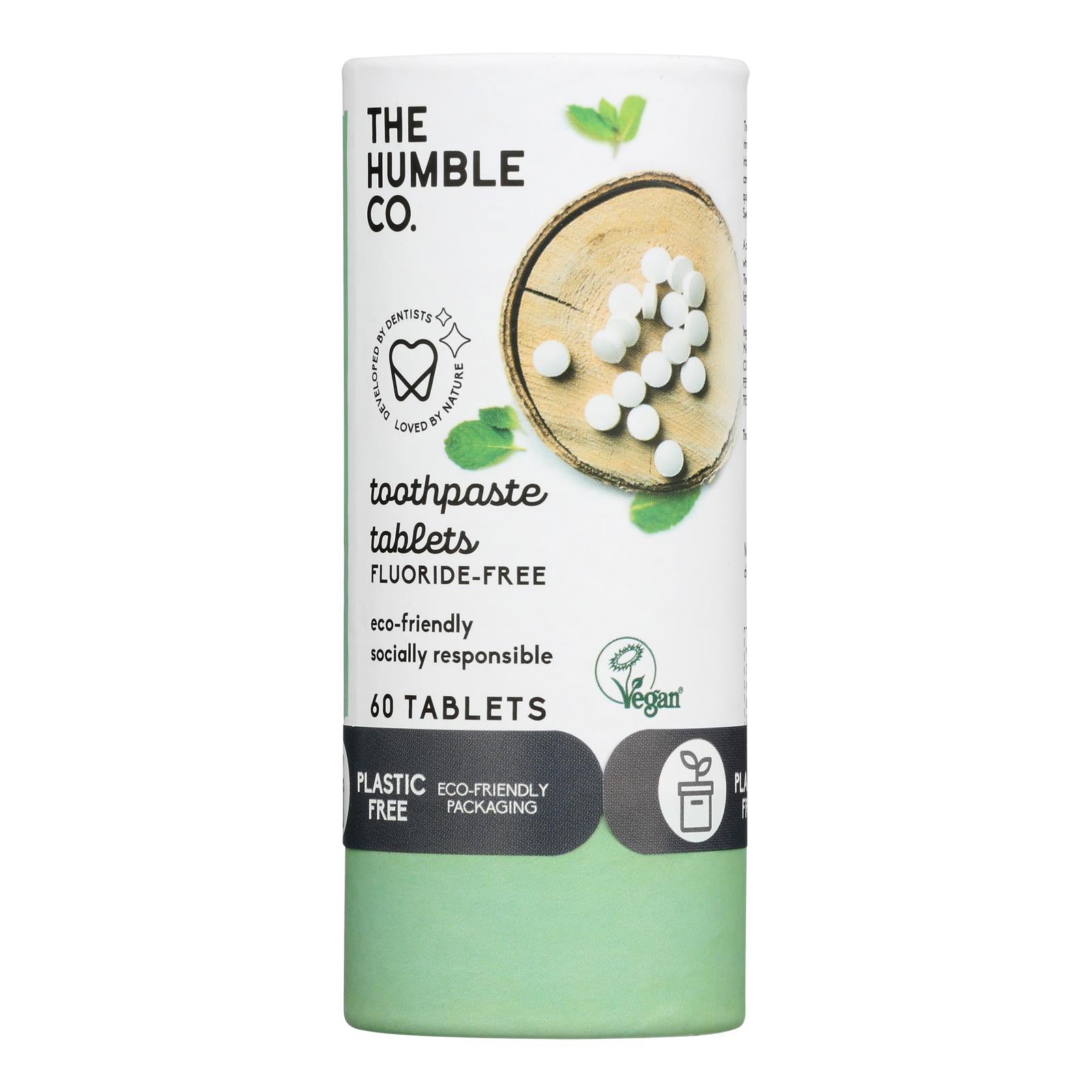 Humble Co - Tthpst Tab Mint Flrde Fre - Case of 6-60 Count
