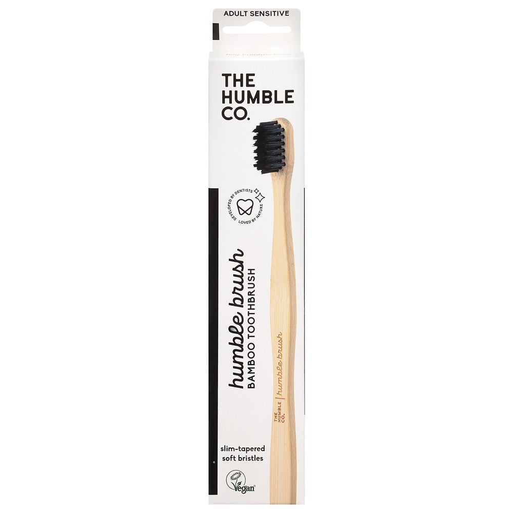The Humble Co. - Thbrsh Snstv Blk Bmboo - Case of 6-CT