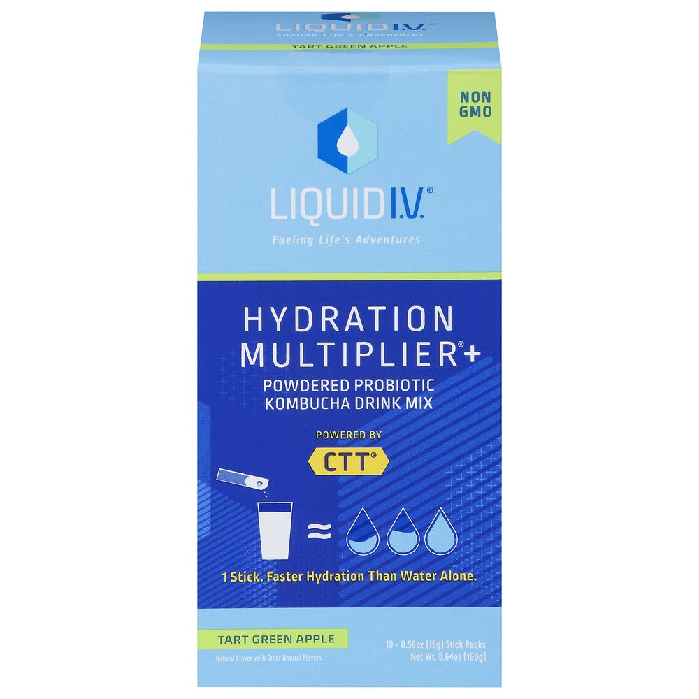Liquid I.v. - Drink Mix Apl Kmbcha 10ct - EA of 1-5.65 OZ