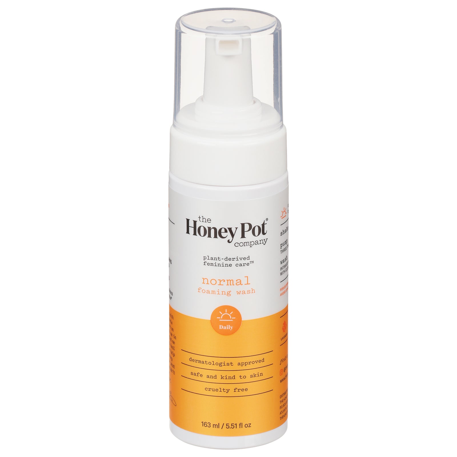 The Honey Pot - Intimate Foam Wash Norm - EA of 1-5.51 FZ