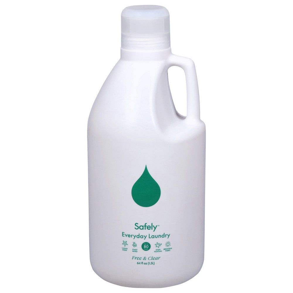 Safely - Liq Detergent Free Clear - Case of 4-64 FZ