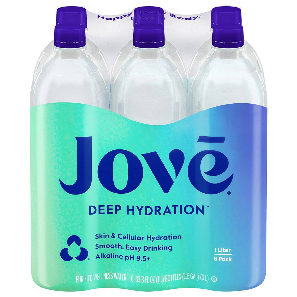 Jove - Water Alk Prfyd Wllnss - Case of 2-6/33.8FZ