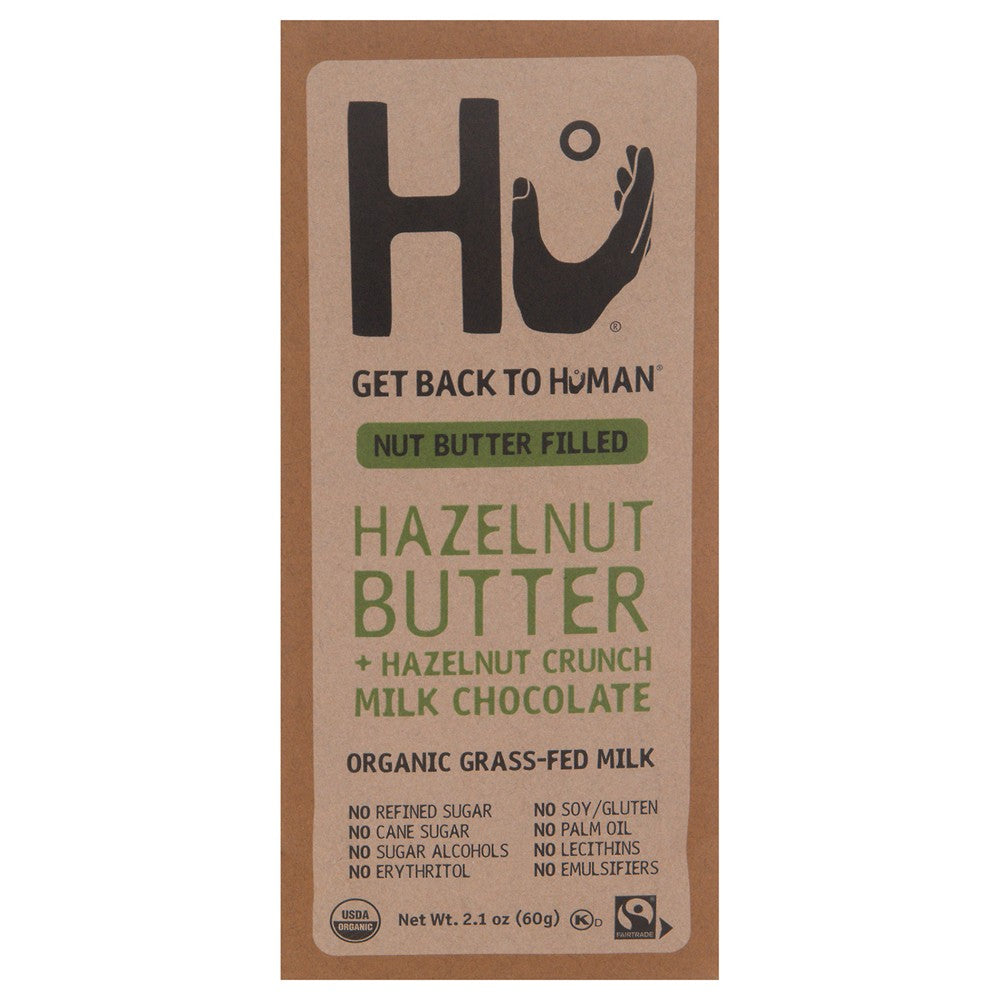 Hu - Milk Choc Bar Og2 Hzlnt - Case of 6-2.1 OZ