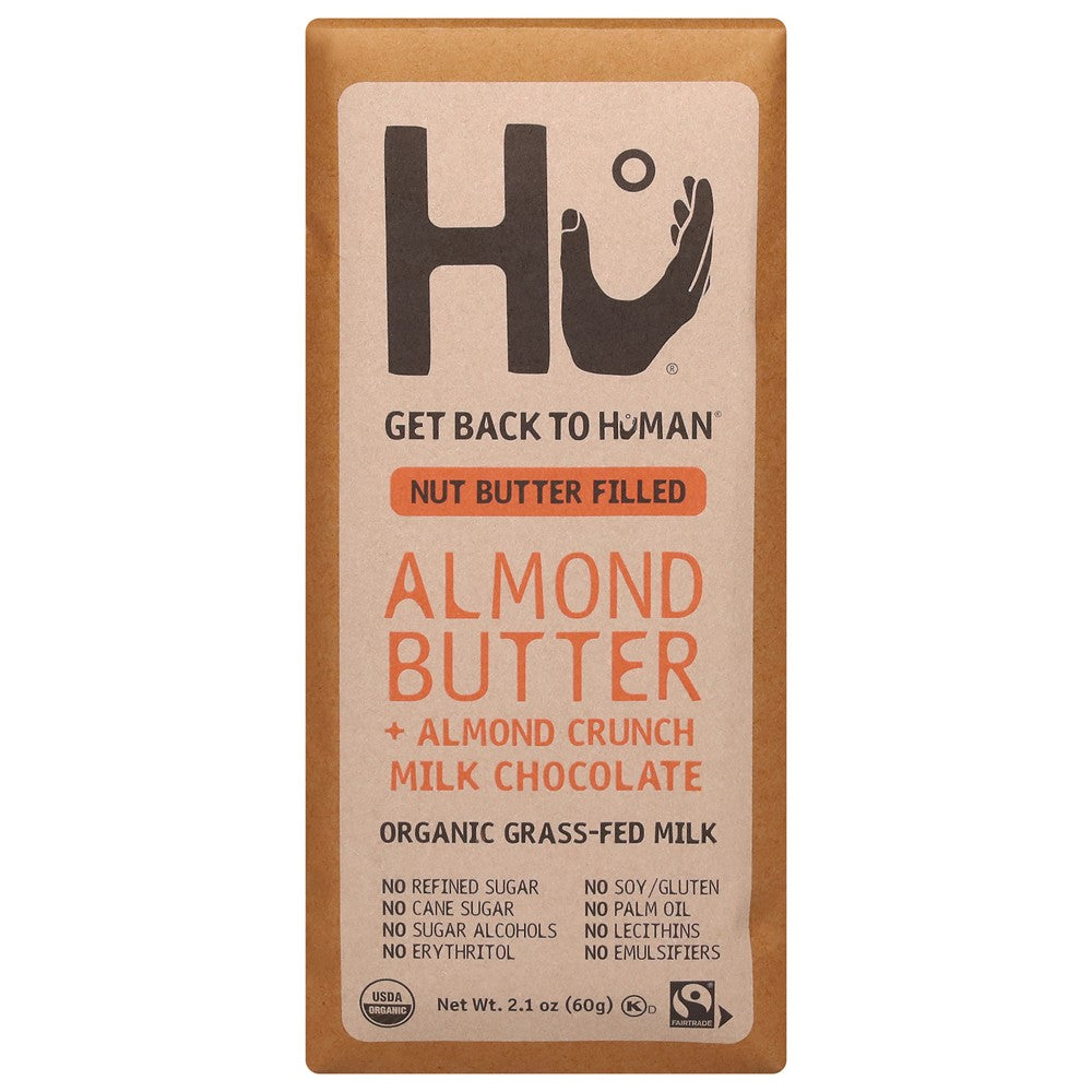 Hu - Mlk Chc Bar Og2 Alm Crnch - Case of 6-2.1 OZ