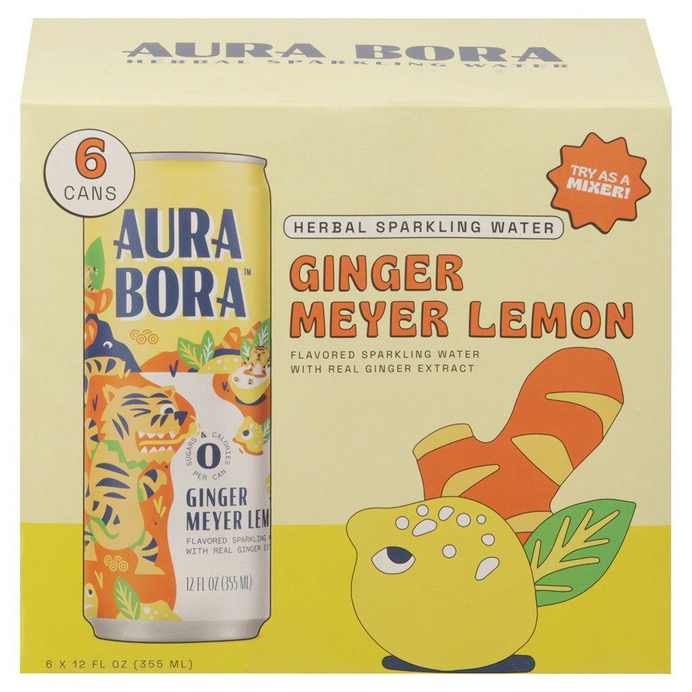 Aura Bora - Spk Wtr Ginger Meyer Lem - Case of 4-6/12 FZ