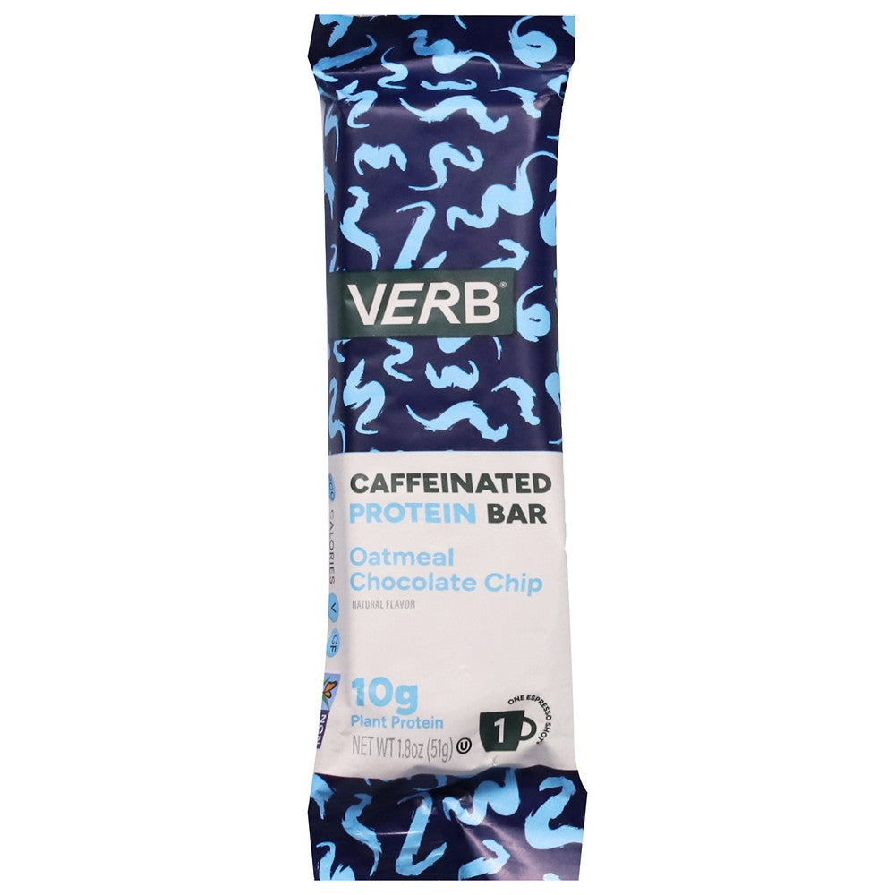 Verb Energy - Protein Bar Oatml Cchip Caff - Case of 12-1.8 OZ