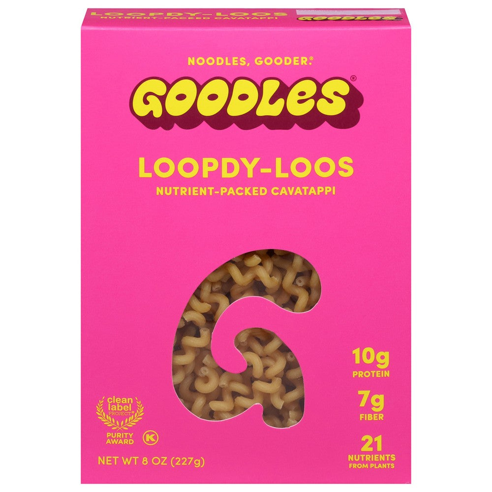 Goodles - Pasta Loopdy-loos - Case of 12-8 OZ