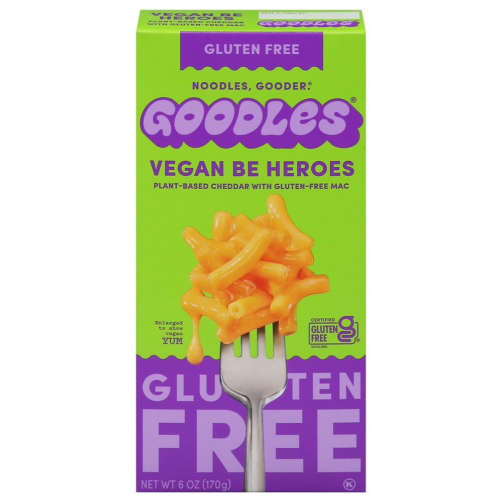 Goodles - Mac & Chs Gf Vgn Be Heros - Case of 12-6 OZ