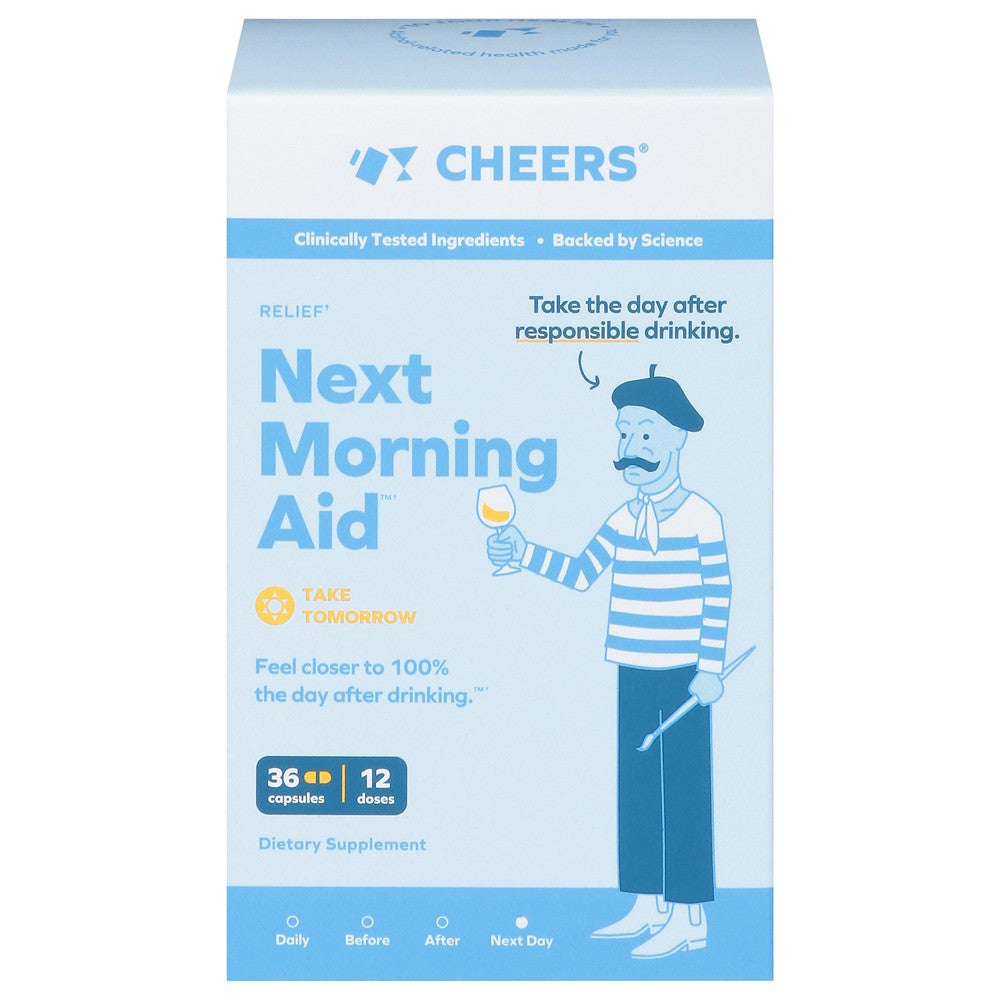 Cheers - Next Morning Aid Relief - EA of 1-36 CT