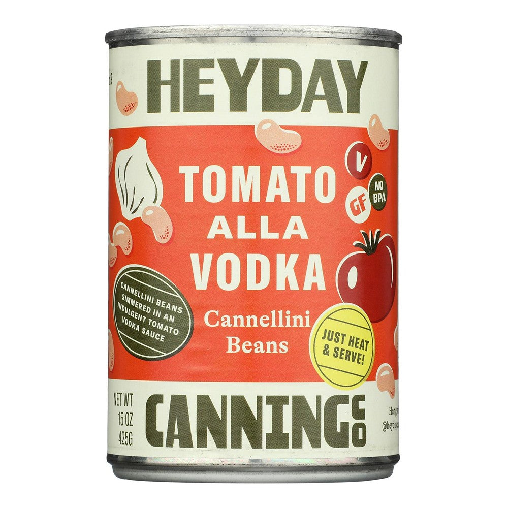 Heyday Canning Co. - Beans Vodka Canllini Tom - Case of 12-15 OZ