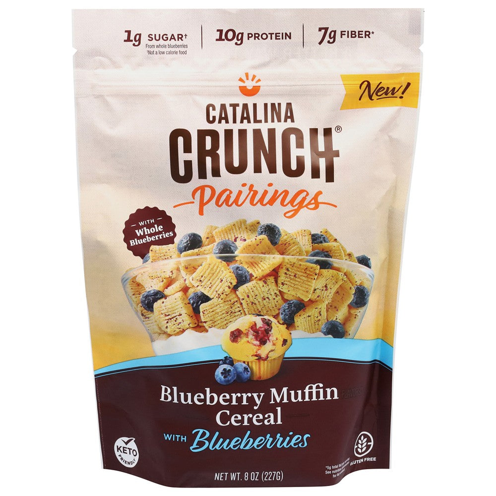 Catalina Crunch - Cereal Blueberry Muffin - Case of 6-8 OZ