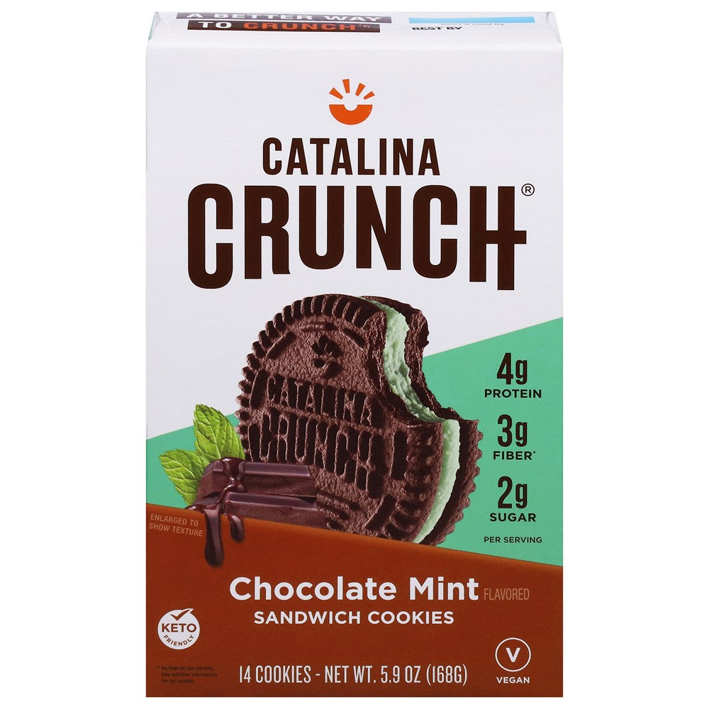 Catalina Crunch - Cky Sndwch Chocolate Mint - Case of 6-5.9 OZ