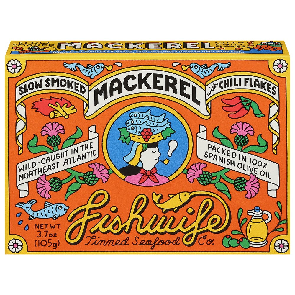 Fishwife - Mackerel Chili Flakes - Case of 12-3.7 OZ