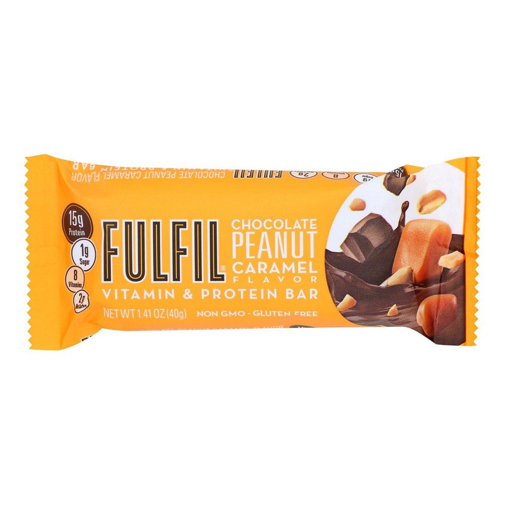 Fulfil - Protein Bar Chocolate Peanut Caramel - Case of 12-1.41 OZ