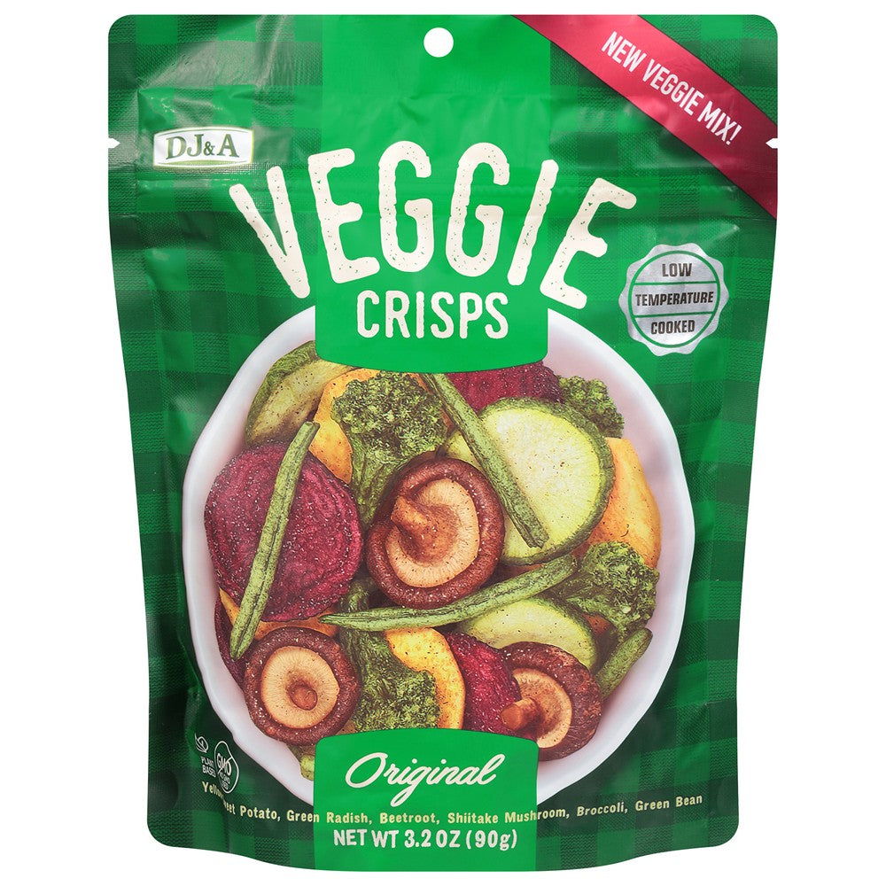 Dja - Veggie Crisps Orig - Case of 9-3.2 OZ