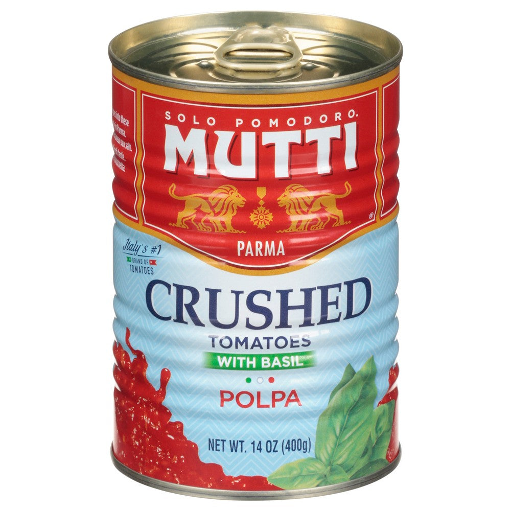 Mutti - Tomatoes Crushed Basil - Case of 12-14 OZ