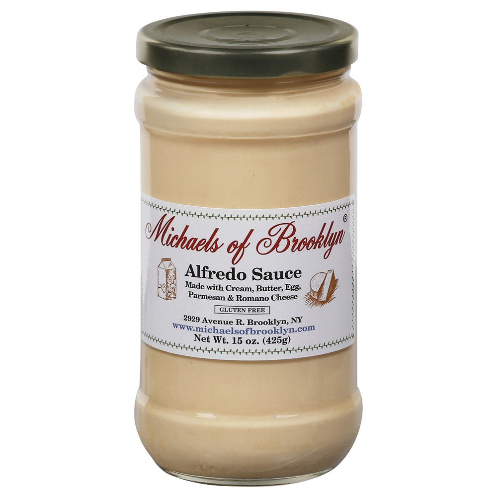 Michael's Of Brooklyn - Sauce Alfredo - Case of 6-15 OZ