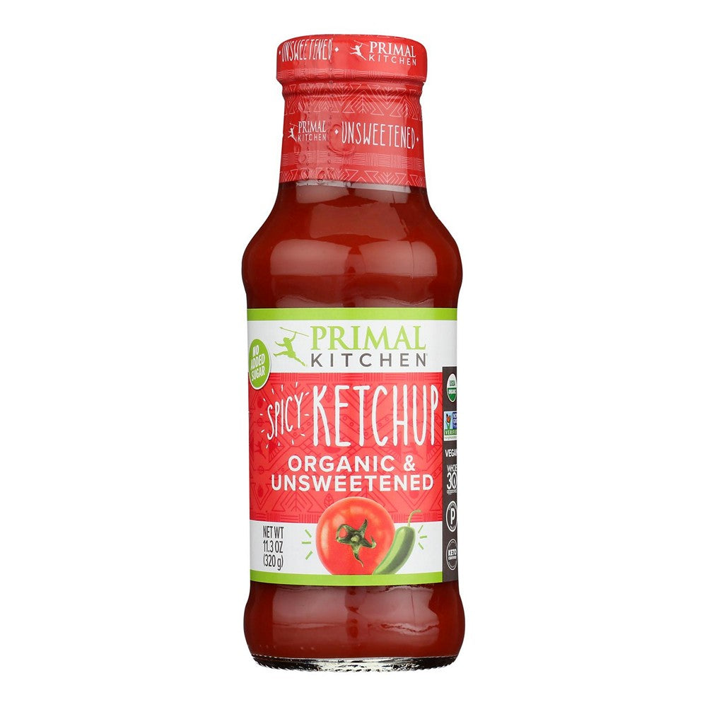 Primal Kitchen - Ketchup Spicy Unswt - Case of 12 - 11.3 OZ