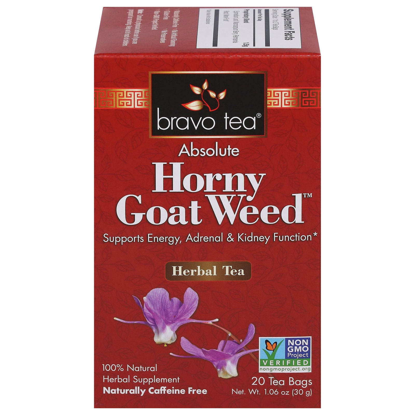 Bravo Teas and Herbs - Tea - Absolute Horny Goat Weed - 20 Bag