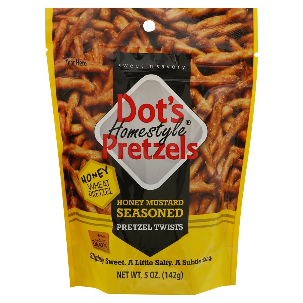 Dot's Pretzels - Hny Mustard Pretzel - Case of 10-5 OZ