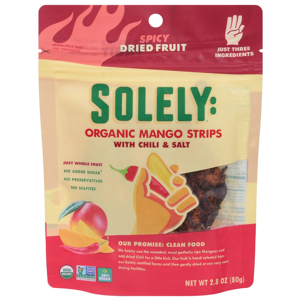 Solely - Drd Frt Og2 Mango W/chili - Case of 8-2.8 OZ
