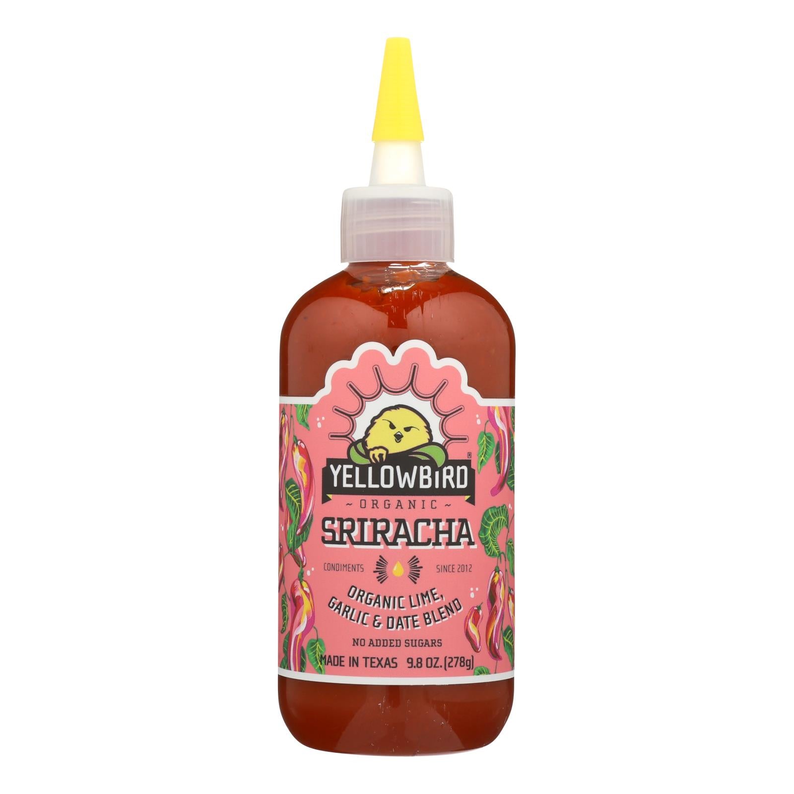Yellowbird - Condiment Sriracha - Case of 6 - 9.8 Ounce