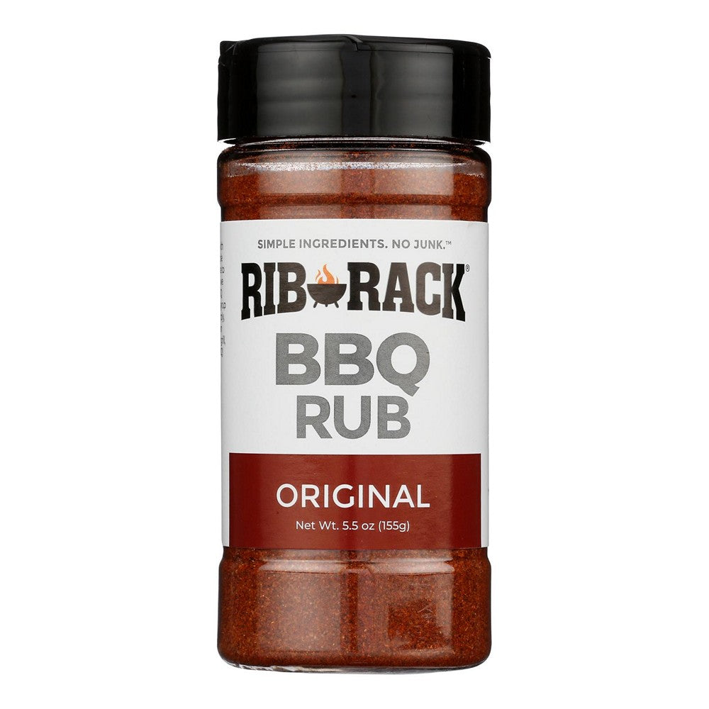 Rib Rack Original Dry Rub - Case of 6 - 5.5 OZ