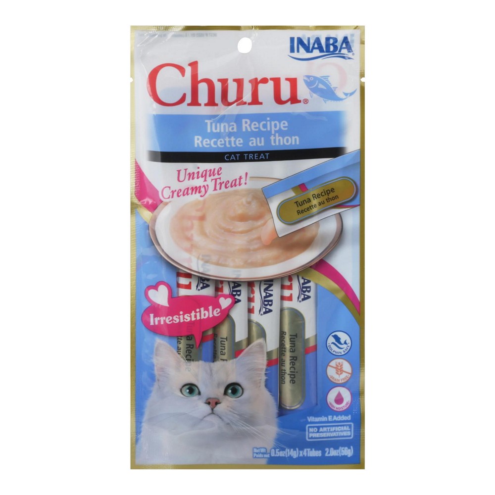 Inaba - Cat Churu Puree Tuna - Case of 8-2 ounces