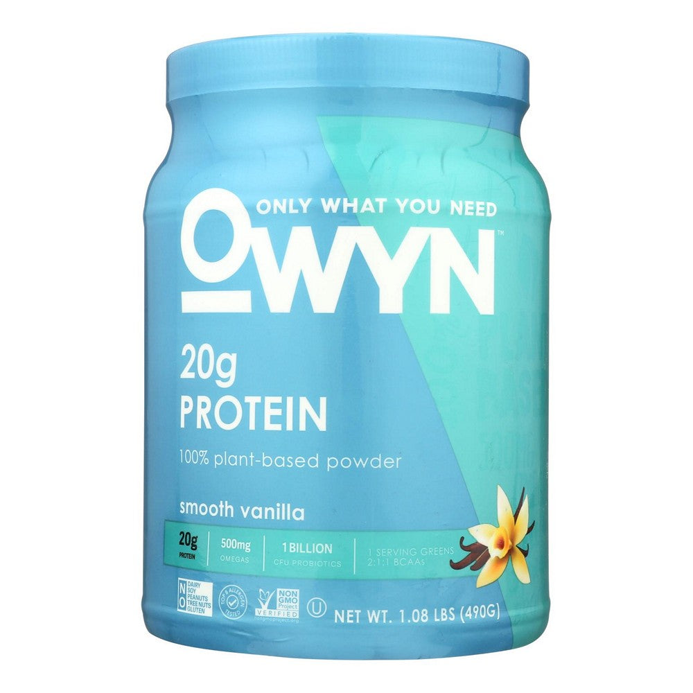 Owyn-only What You Need - Pb Protein Smooth Vanilla - Case of 3-1.05 LB