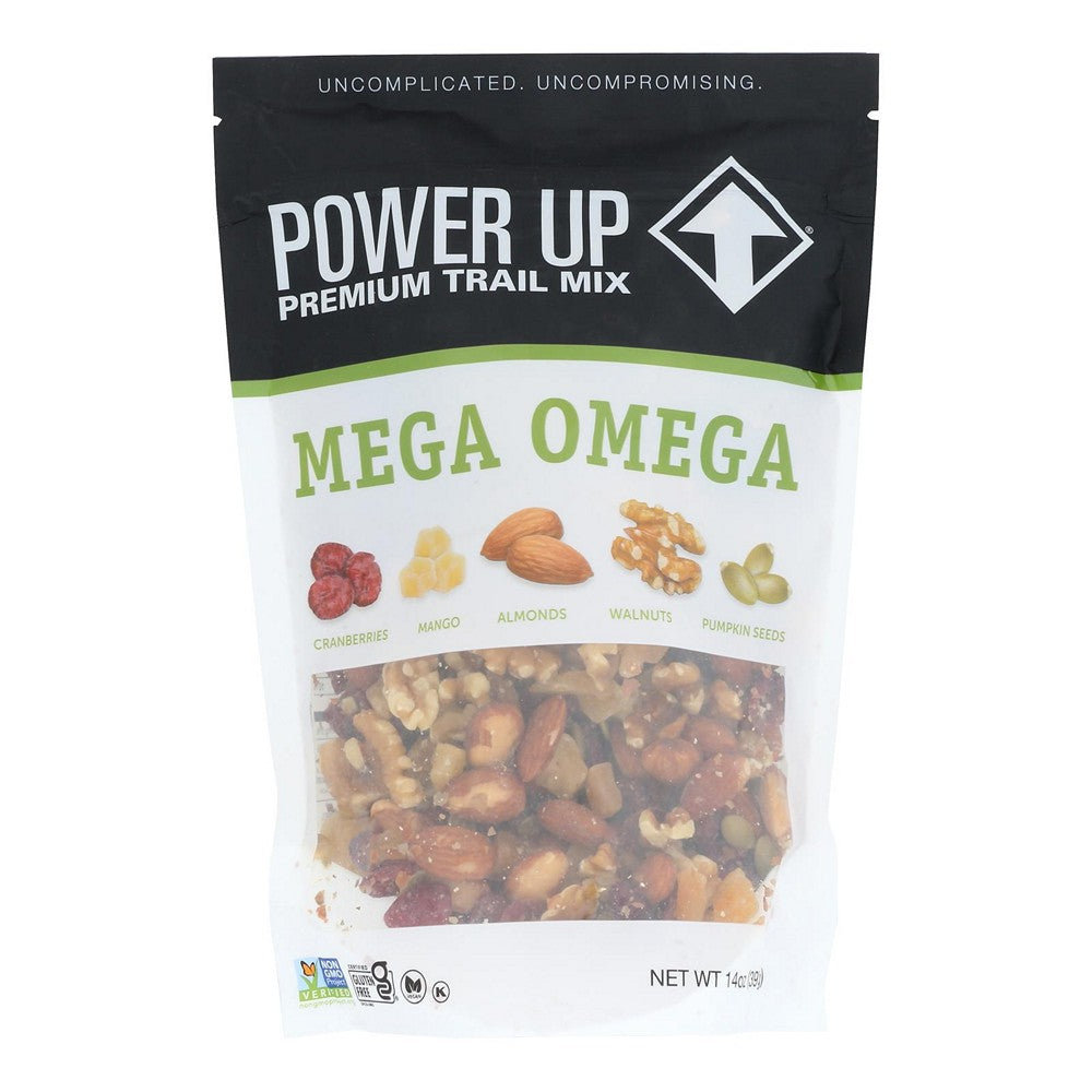 Gourmet Nut - Trail Mix Mega Omega - Case of 6 - 14 OZ