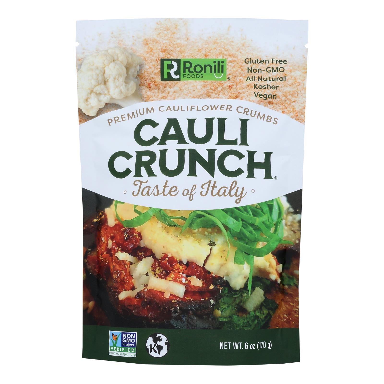 Cauli-crunch - Califlwr Crmb Tste Italy - Case of 6-6 Ounce