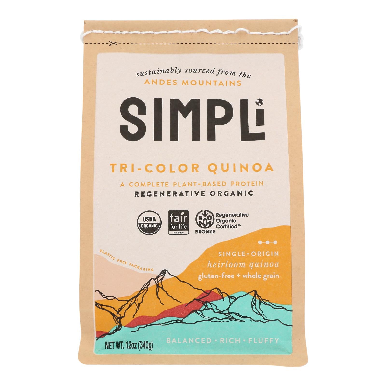 Simpli - Quinoa Tricolor Regen - Case of 8-12 Ounce