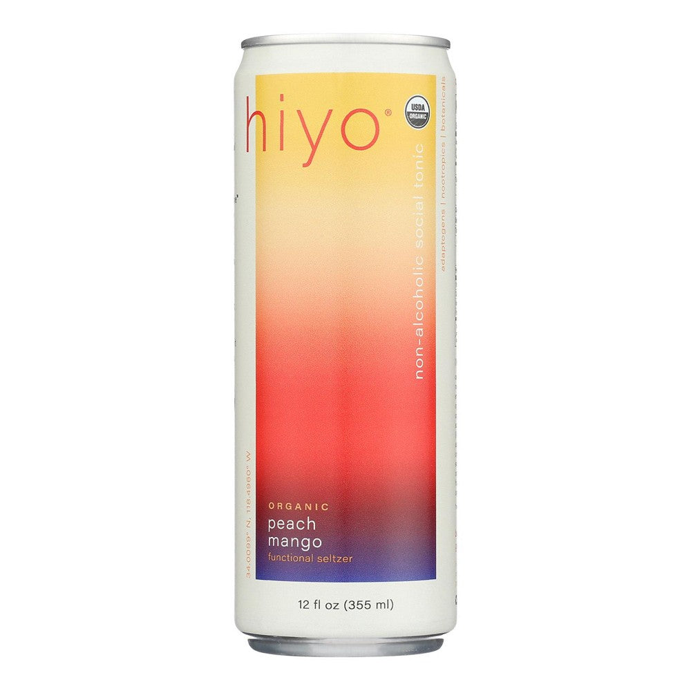 Hiyo - Seltzer Og2 Peach Mango - Case of 12-12 FZ
