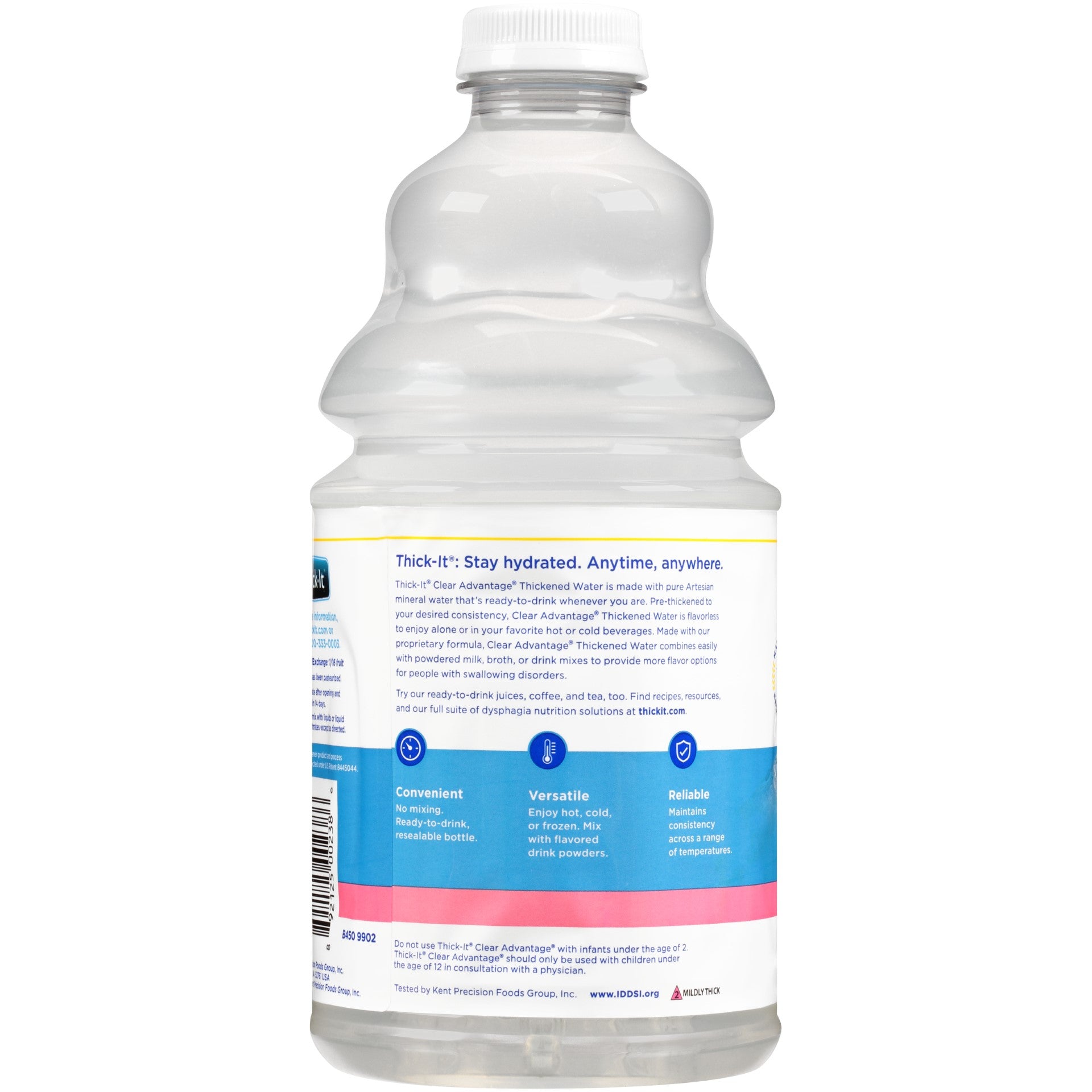 Thick It Clear Advantage Thickened Water Mildly Thick Nectar Fl 64 Fluid Ounce - 4 Per