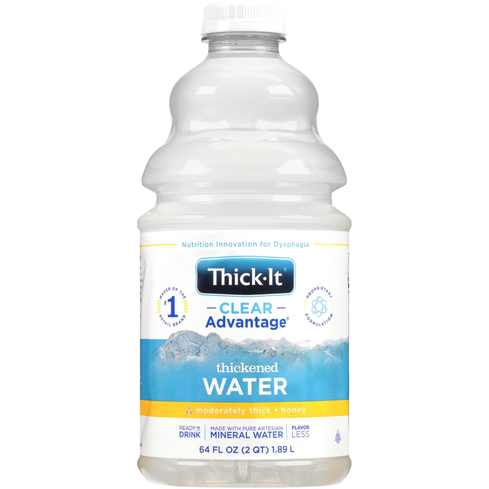 Thick It Clear Advantage Thickened Water Moderately Thick Honey Fl 64 Fluid Ounce - 4