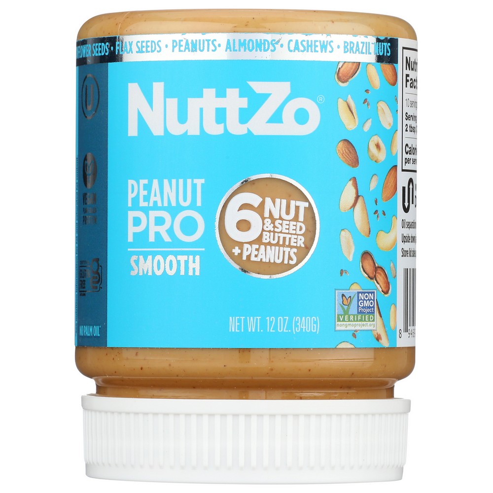 Nuttzo® 227, Peanut Pro Smooth Natural 12 Ounce, Case of 6