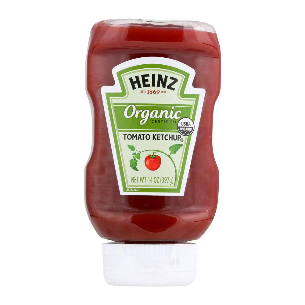 Heinz Organic Tomato Ketchup - Organic - Case of 6 - 14 oz.